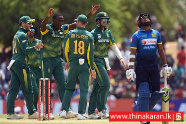 4th ODI; SLvSA: இலங்கைக்கு துடுப்பெடுத்தாட அழைப்பு-4th ODI SLvSA-Toss-SA Opt to Field