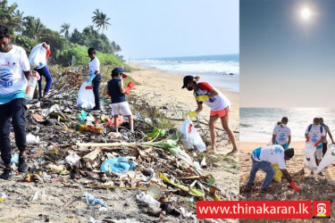 நிலவும் தொற்றுநோயிலிருந்து பாதுகாக்கும் பணியில் ரக்பி வீரர்கள்-SLR-MEPA Beach Clean Up