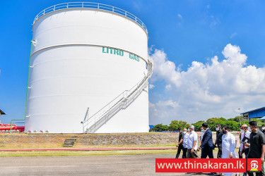 லிட்ரோ எரிவாயு முனையத்தை ஜனாதிபதி பார்வையிட்டார்-President Gotabaya Rajapaksa Visits Litro Gas Terminal Kerawalapitiya