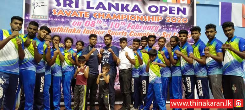 சர்வதேச குத்துச்சண்டை போட்டியில் வடக்கு மாகாண வீரர்கள் சாதனை-Sri Lanka Savate Championship 2020