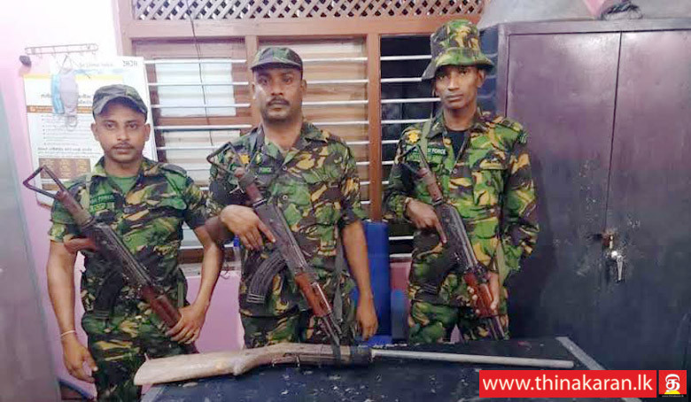 வவுணதீவு கண்ணகிபுரத்தில் துப்பாக்கியுடன் ஒருவர் கைது-Suspect Arrested With Locally Made Gun at Vavunathivu