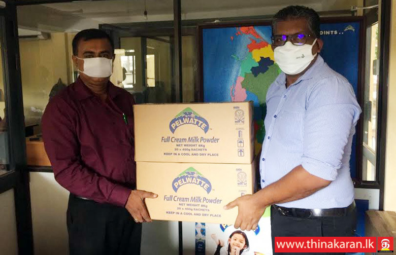 'மிதுரு மிதுரோ' யிற்கு Pelwatte விடமிருந்து பால்மா நன்கொடை-Pelwatte Donates Milk Powder to Mithuru Mithuro Movement