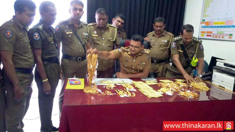 ரூபா 9 கோடி பெறுமதியான நகைகளுடன் நால்வர் கைது-Jewellery Robbery-Batticaloa