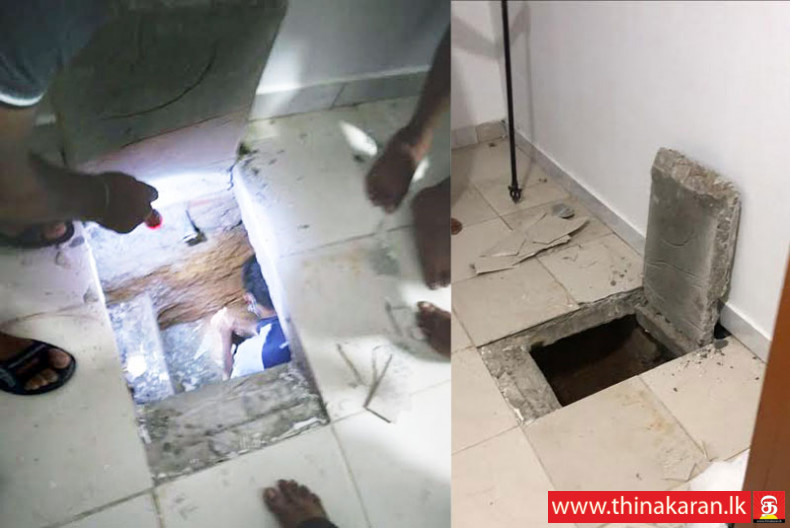 பிரபல பாதாளக்குழு உறுப்பினர் 'சீட்டி' கைது; வீட்டில் பதுங்கு குழி-Underworld Figure Sarath Kumara Alias 'Cheeti' Arrested-Found a Bunker
