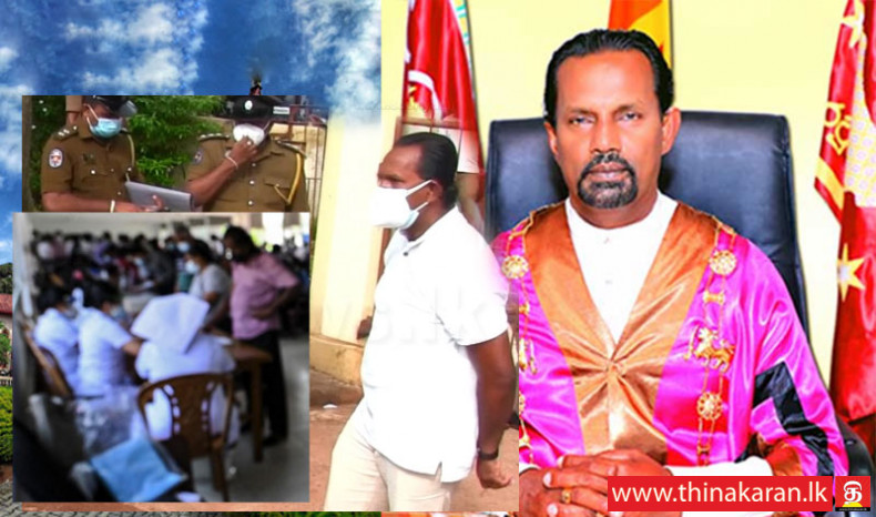 இடைஞ்சல் ஏற்படுத்திய மொரட்டுவை மேயர் பிணையில் விடுதலை-Moratuwa Mayor Samanlal Fernando Released on Bail-Obstructing Duties of Medical Officers During Vaccination