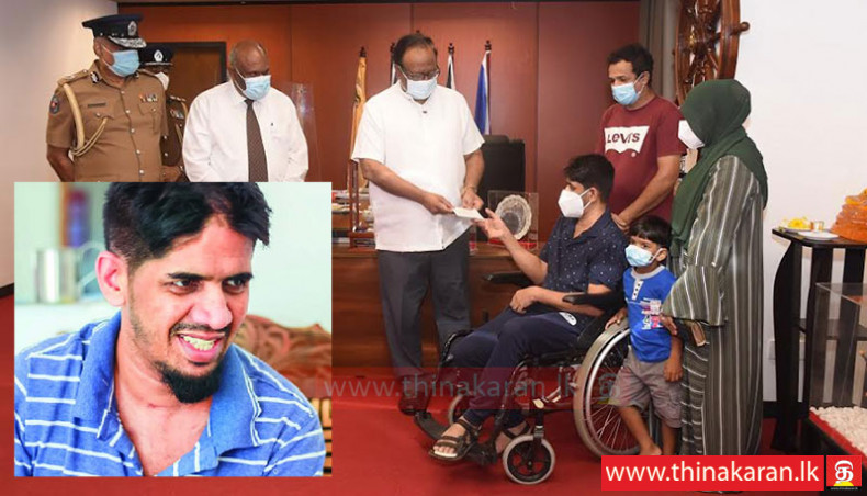 புத்தர் சிலை உடைப்பு தகவல் வழங்கிய தஸ்லீமுக்கு ரூ. 25 இலட்சம்-Sri Lanka Police Donates Rs 25 Lakhs to Mawanella Mohamed Thasleem