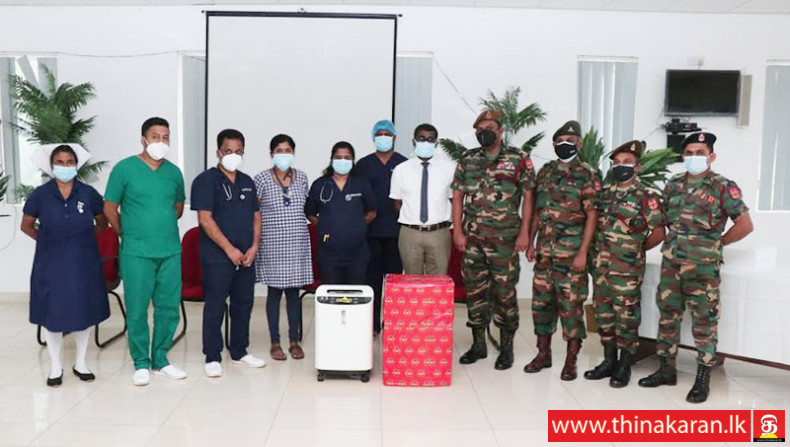 தெல்லிப்பளை ஆதார வைத்தியசாலைக்கு மருத்துவ உபகரணங்கள் கையளிப்பு -Army Handed Over Medical Equipment to Tellippalai Base Hospital