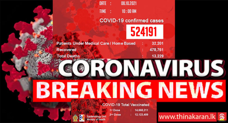 மேலும் 421 பேர் குணமடைவு: 479,182 பேர்; நேற்று 772 பேர் அடையாளம்: 524,191* பேர்-421 More COVID19 Patients Recovered-479182-Yesterday 772 More Cases Identified-524191