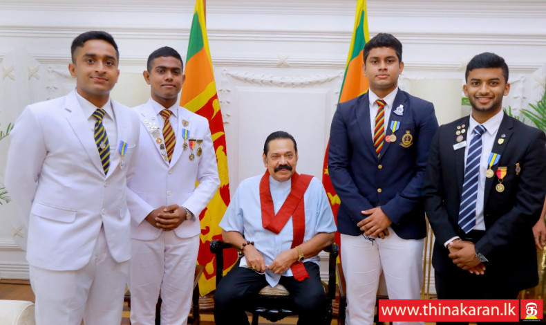 இளம் லியோ தலைவர்கள் நால்வருக்கு பிரதமரினால் லயன்ஸ் கழக உயர் தலைமைத்துவ விருது-PM Mahinda Rajapaksa Award Lions Club Leo Leader