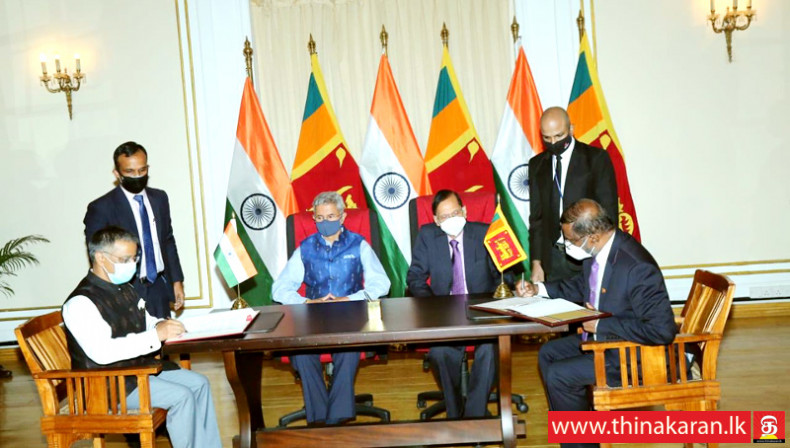 இந்திய வெளியுறவுத்துறை அமைச்சர் கலாநிதி எஸ்.ஜெய்சங்கரின் விஜயத்தில் 6 முக்கிய உடன்படிக்கைகள்-Signed 6 Bilateral Agreements-Visit of External Affairs Minister Dr. S.Jaishankar to Sri Lanka